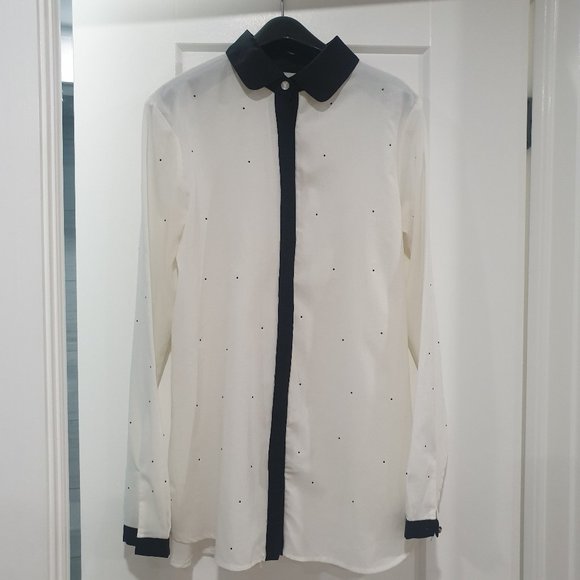 Polka dot Blouse Shirt - Picture 1 of 9